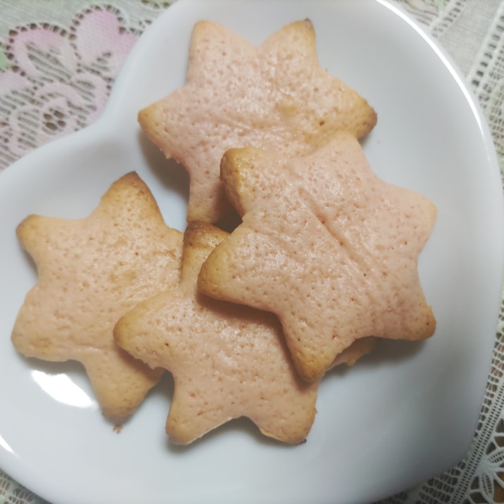 卵不使用!ラズベリークッキー